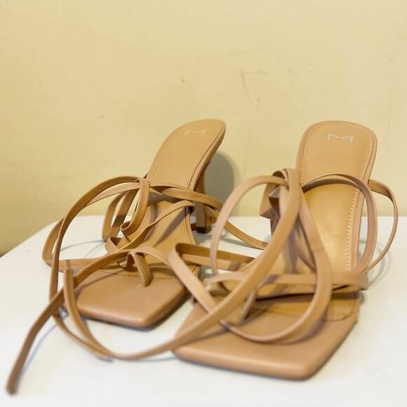 Marc Fisher Sandals LTD Womens Dominic Toe Loop Square Toe Pumps Size 10 - Picture 2 of 7